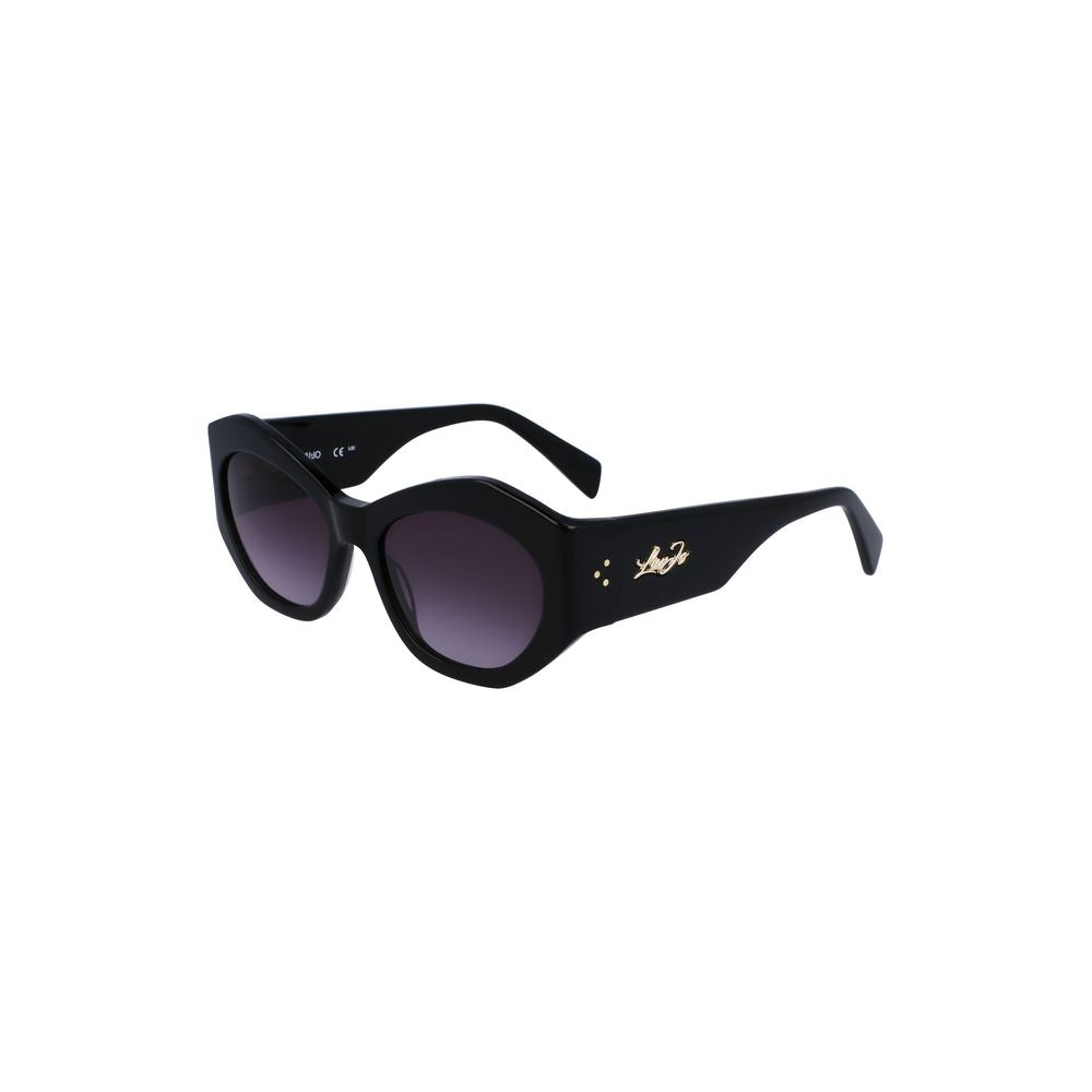 Liu Jo "Schwarze Acetat-Sonnenbrille für Frauen"