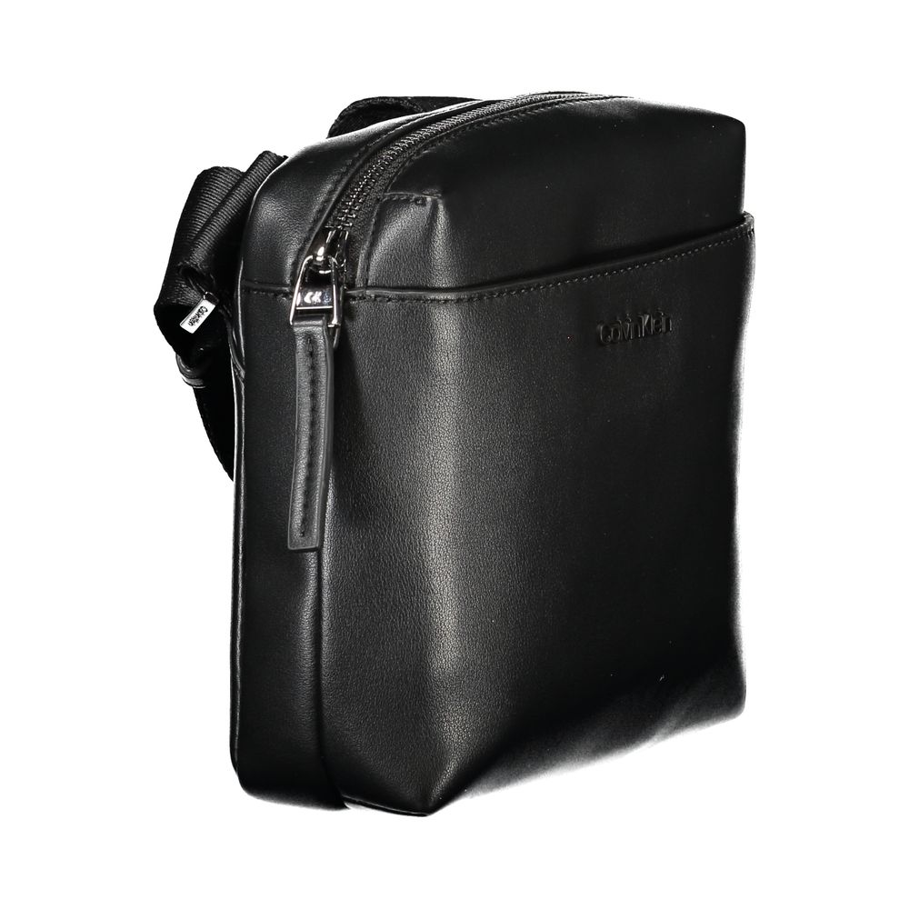 Calvin Klein Schwarze Polyethylen Männer Umhängetasche