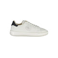Blauer Weißes Polyethylen Herren Sneaker