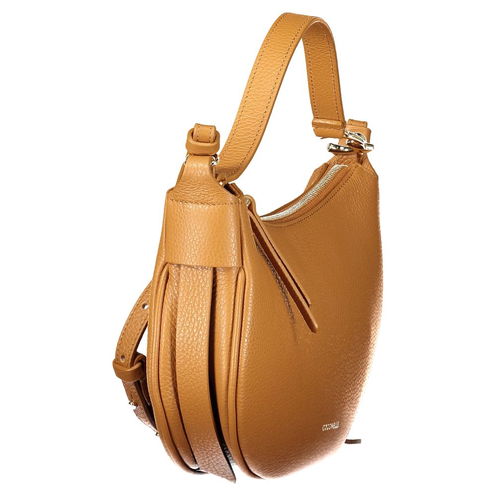Coccinelle Braune Lederhandtasche