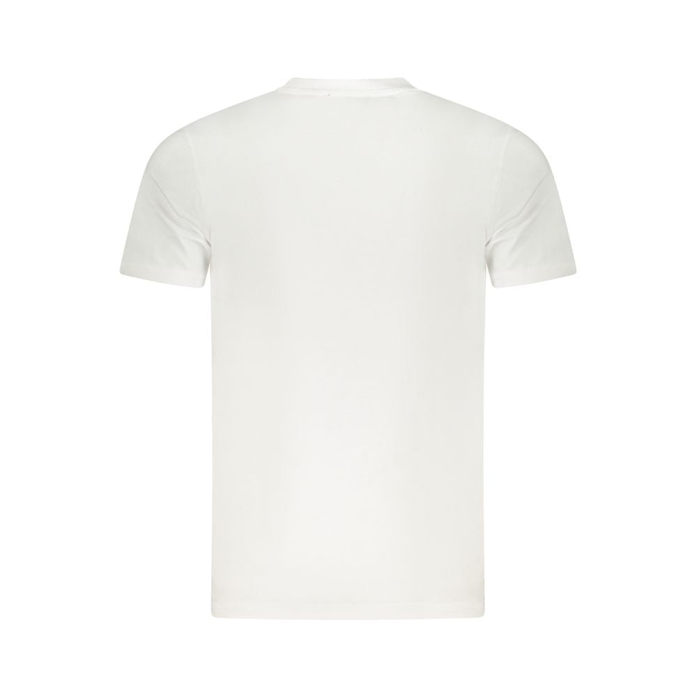 Cavalli Class Weißes Baumwolle Männer T-Shirt