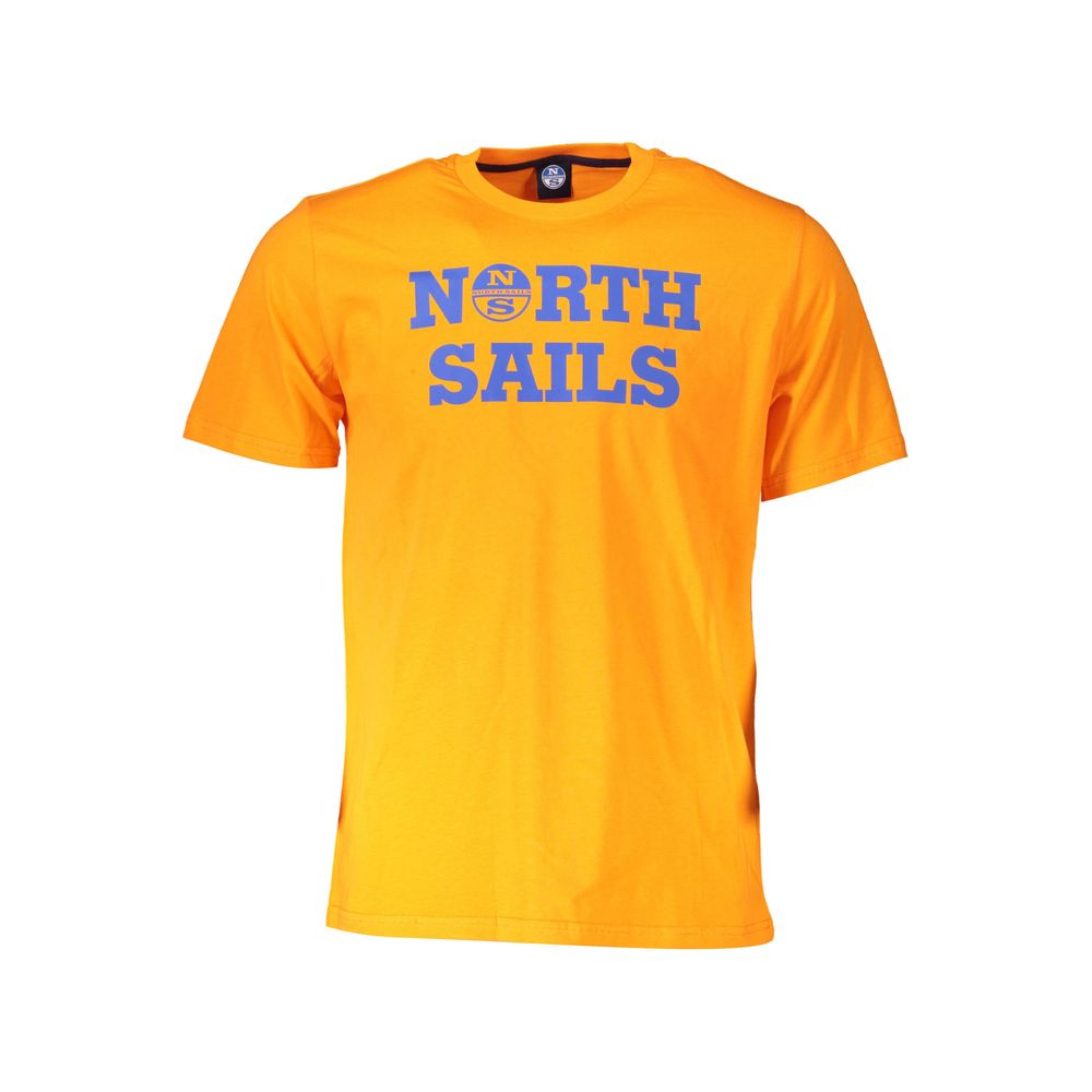North Sails Orange Baumwolle Männer T-Shirt