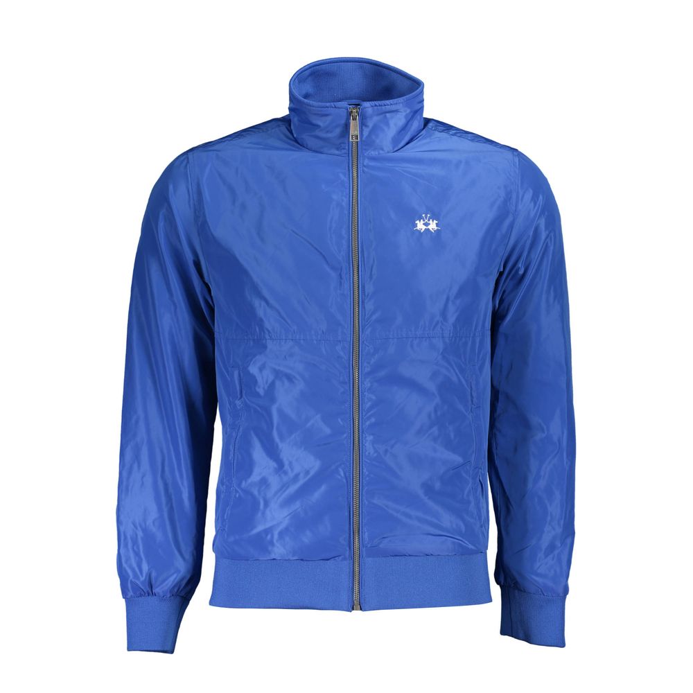 La Martina Blaue Polyester Herrenjacke