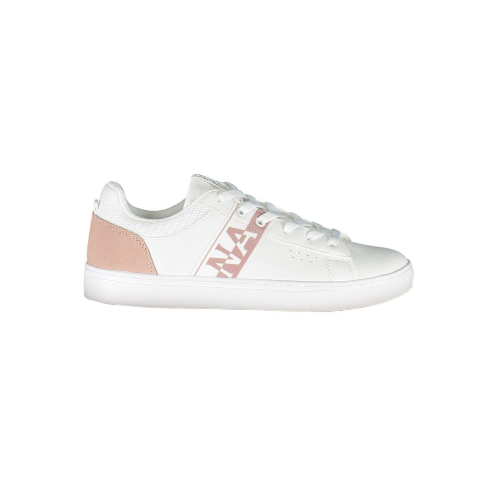 Napapijri Weißes Leder Damen Sneaker