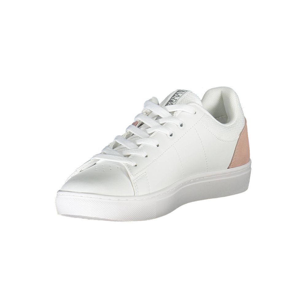Napapijri Weißes Leder Damen Sneaker