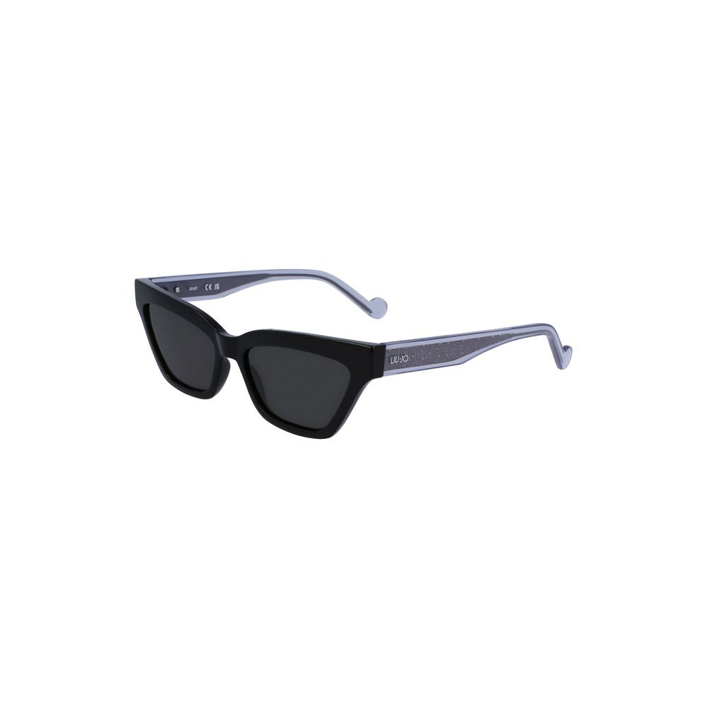 Liu Jo Schwarz gespritzte Frauen Sonnenbrille