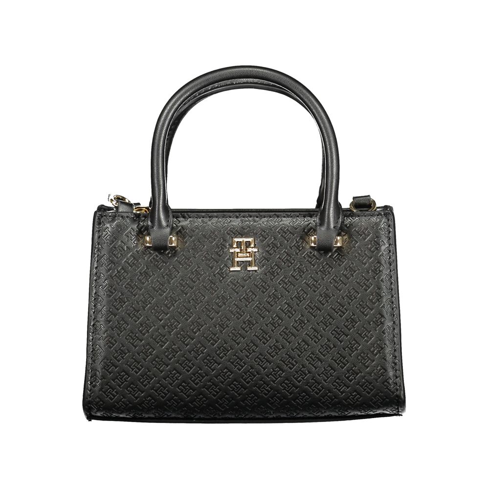Tommy Hilfiger Schwarz Polyethylen Frauen Handtasche