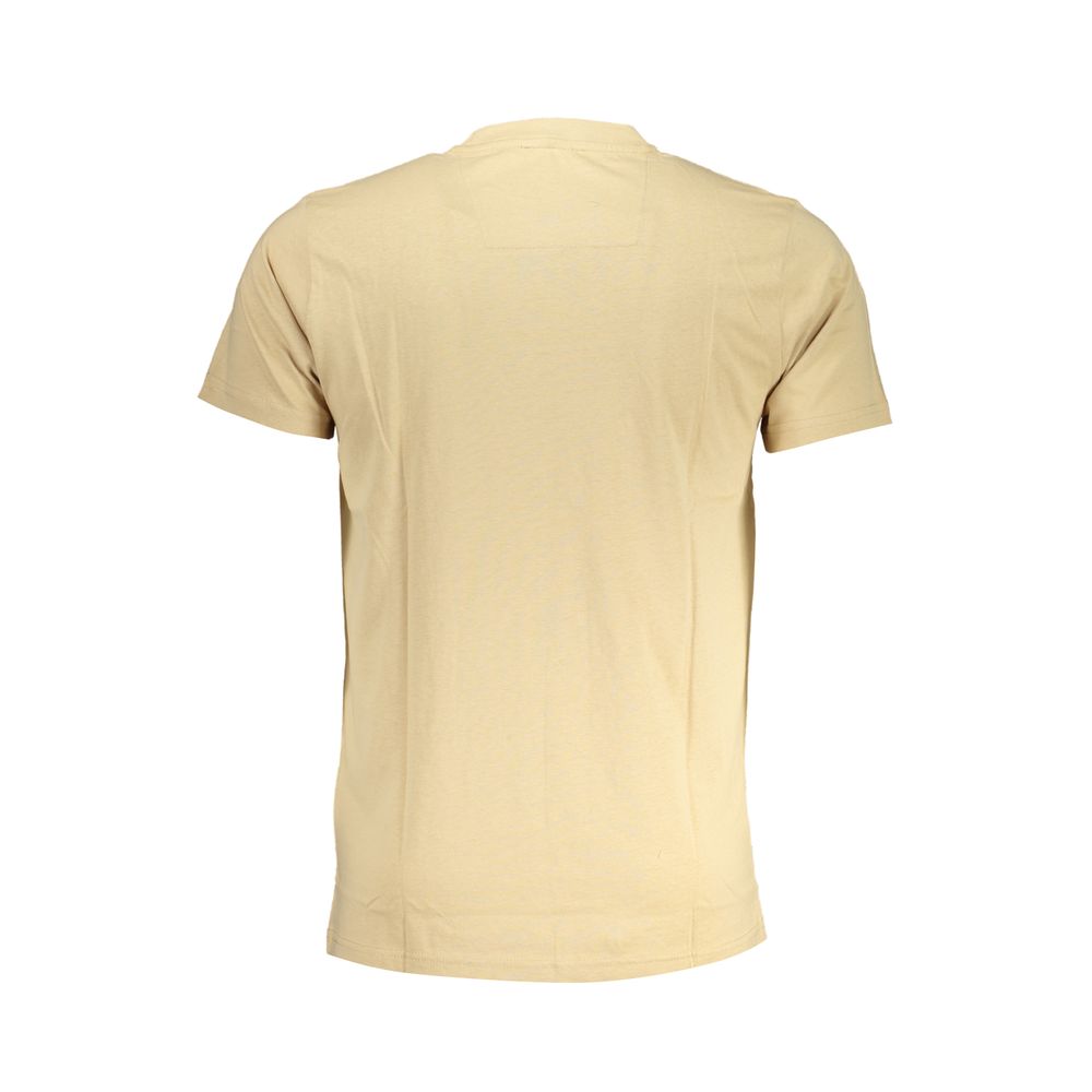 Cavalli Class T-Shirt aus beiger Baumwolle