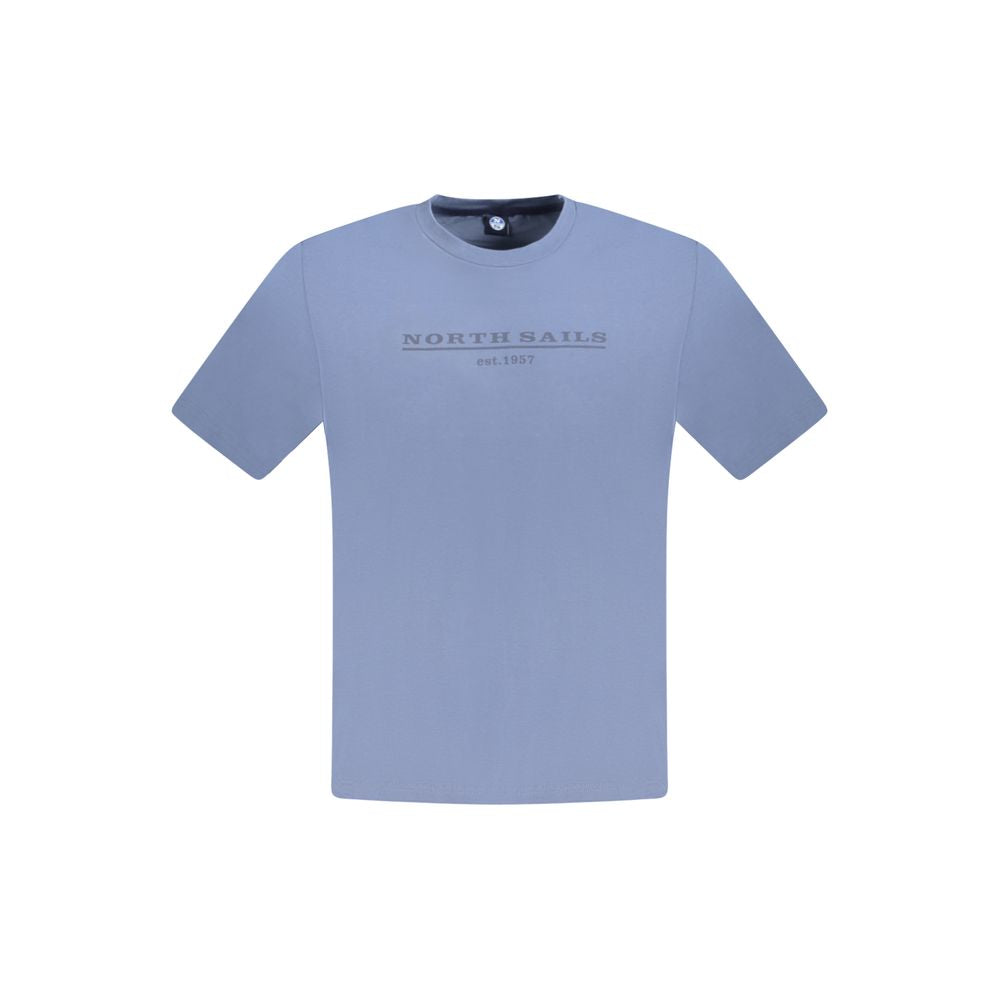 North Sails Blau Baumwolle Männer T-Shirt