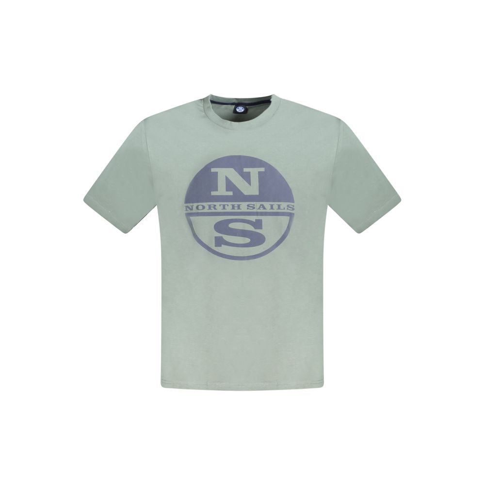 North Sails Grünes Baumwolle Männer T-Shirt