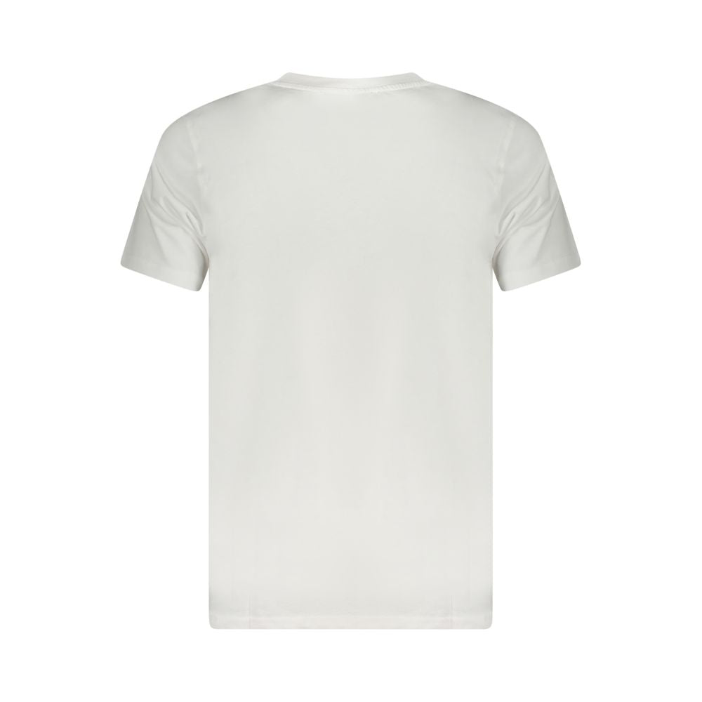 Cavalli Class Weißes Baumwolle Männer T-Shirt