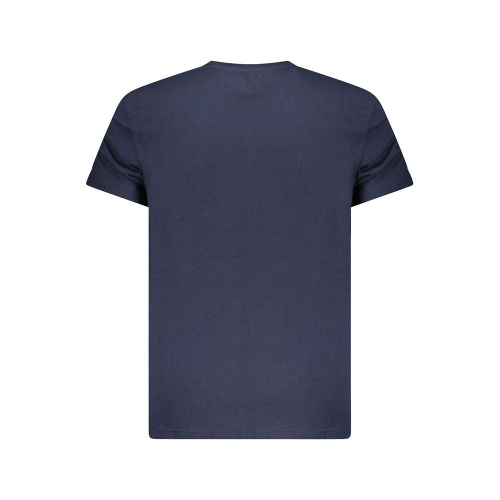 Tommy Hilfiger Blau Baumwolle Männer T-Shirt