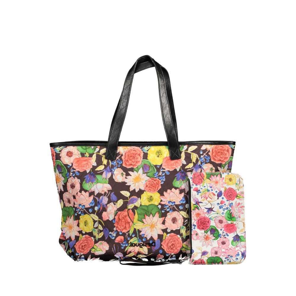 Desigual Schwarz Polyethylen Frauen Handtasche