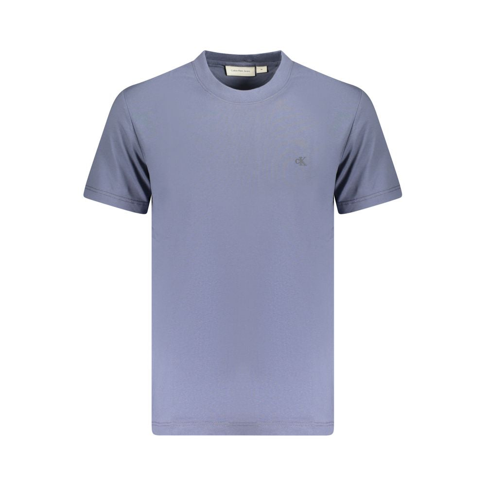 Calvin Klein Blau Baumwolle Männer T-Shirt