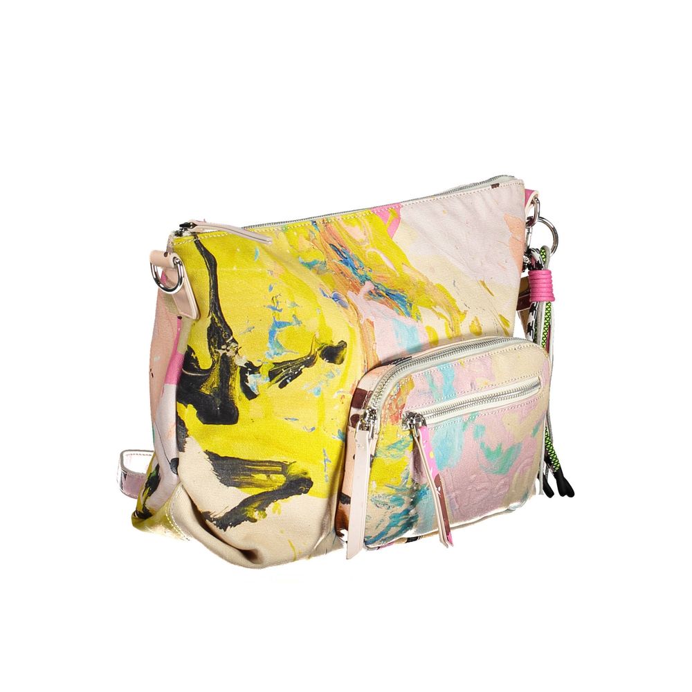 Desigual Weiße Polyester Frauen Handtasche