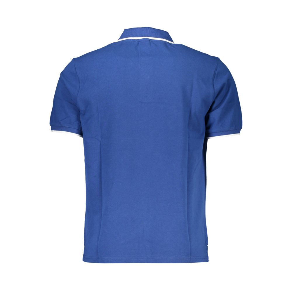 North Sails Blaues Baumwoll-Poloshirt