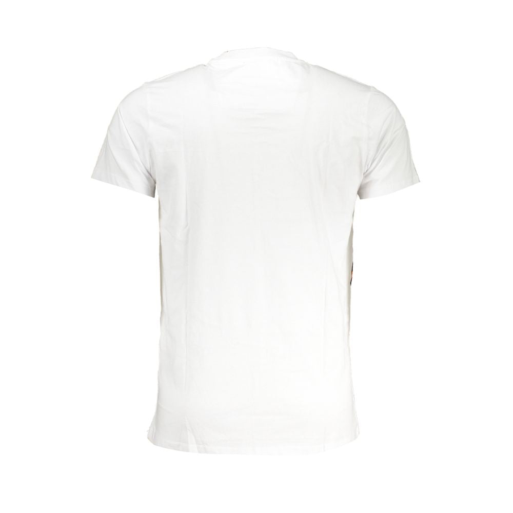 Cavalli Class T-Shirt aus weißer Baumwolle