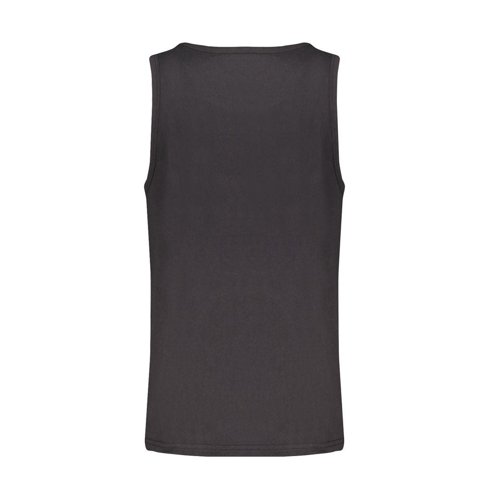 Norway 1963 Schwarzes Baumwoll-Tank-Top für Männer