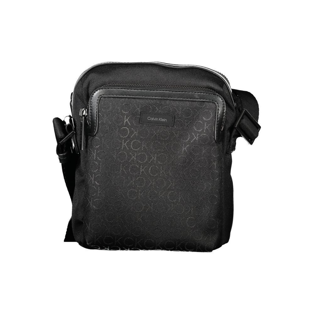 Calvin Klein Schwarze Polyester Männer Umhängetasche