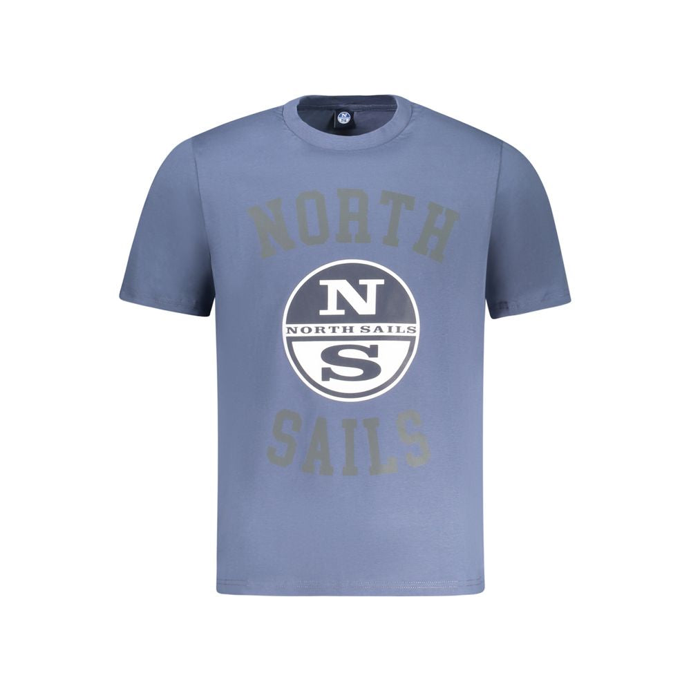 North Sails Blau Baumwolle Männer T-Shirt