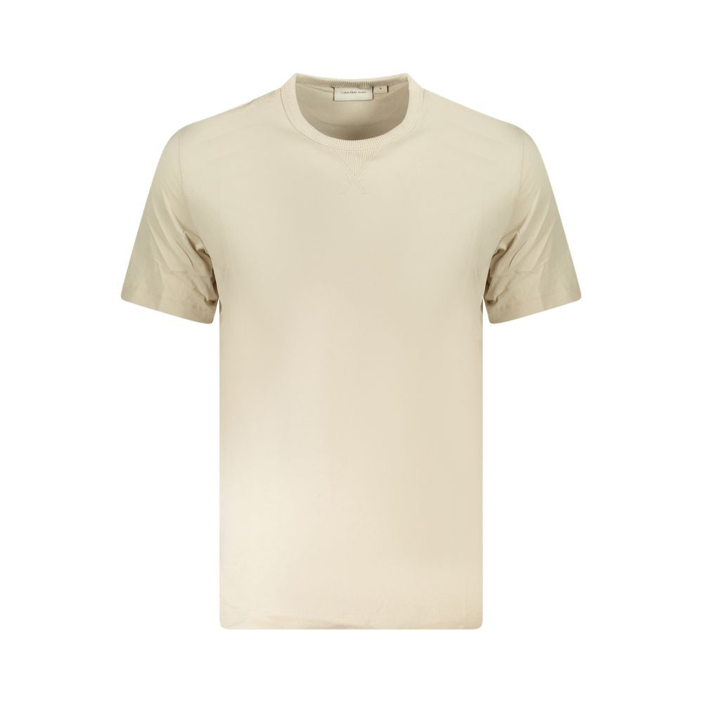 Calvin Klein Beige Baumwolle Männer T-Shirt