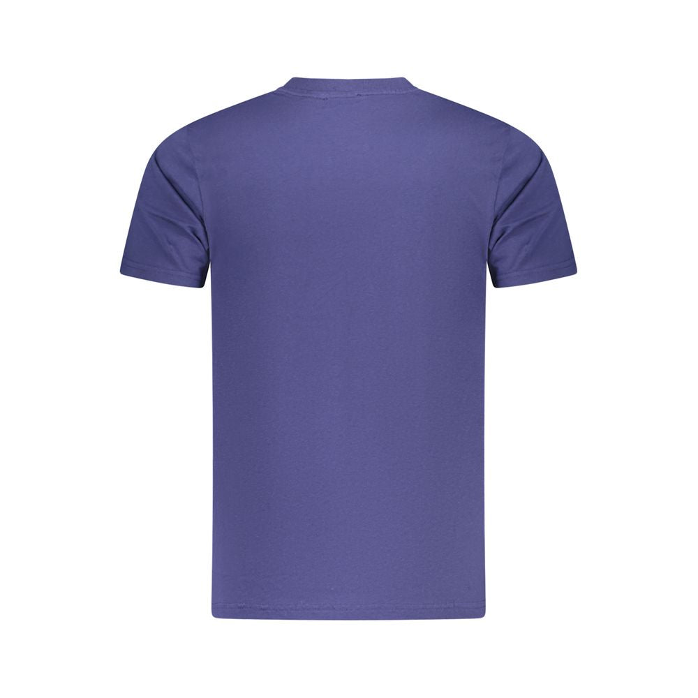 Cavalli Class Blau Baumwolle Männer T-Shirt
