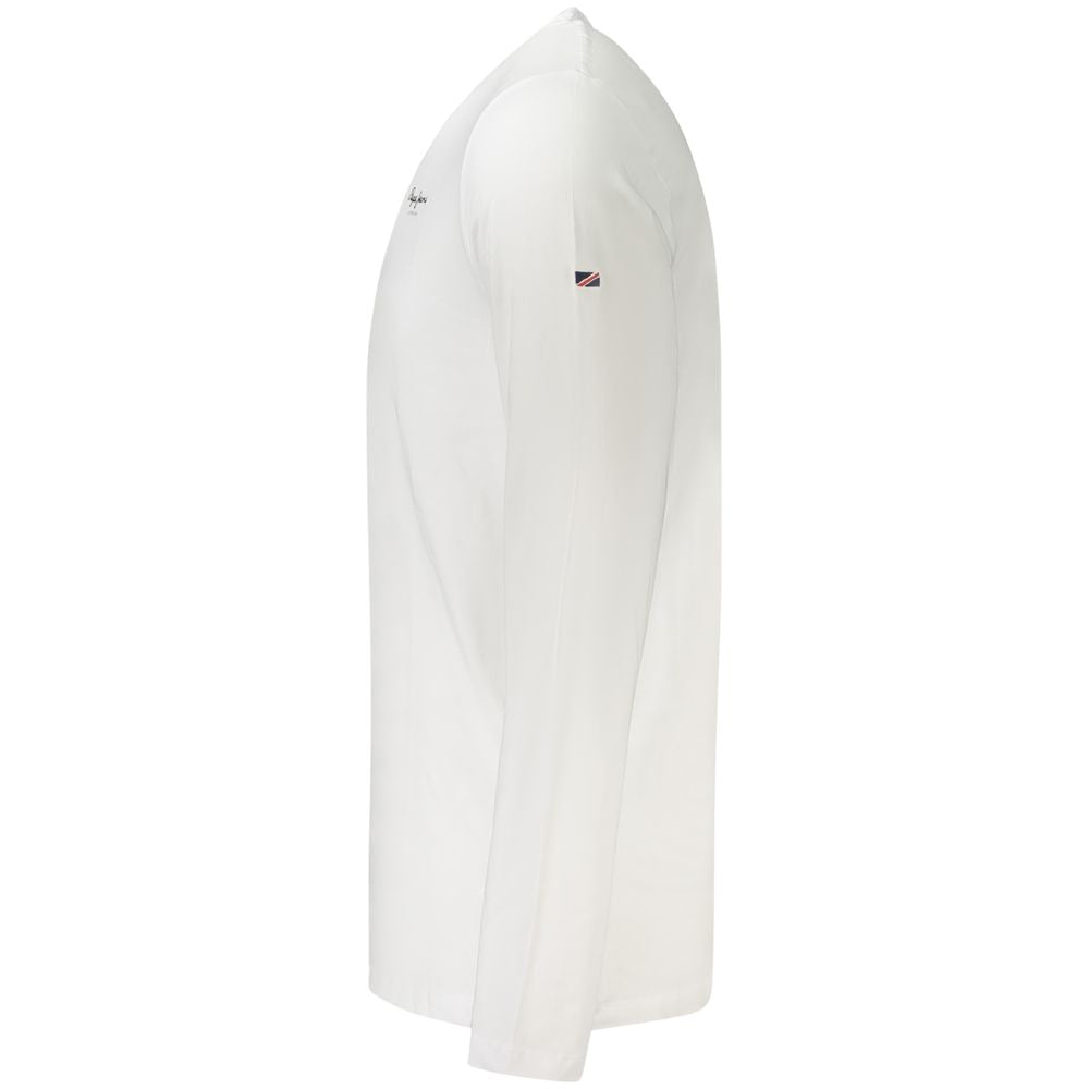 Pepe Jeans Weißes Baumwolle Männer T-Shirt
