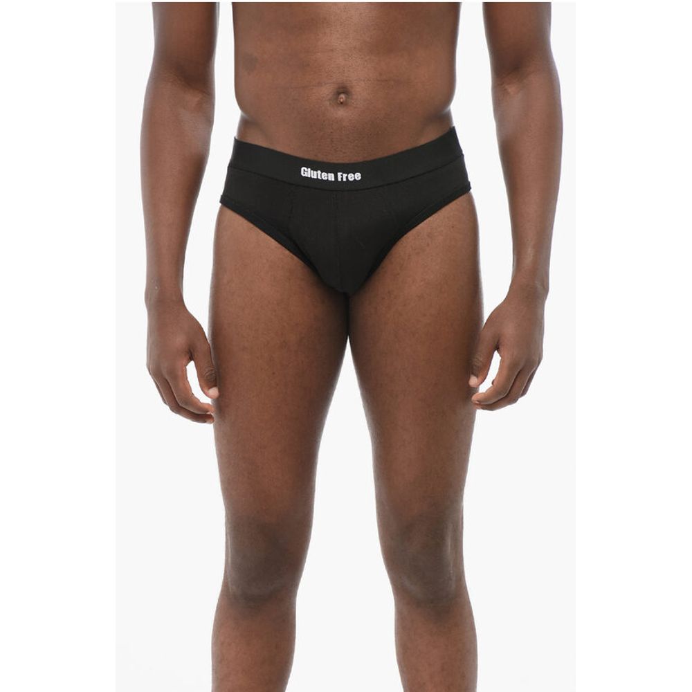 Dsquared² Slip aus Baumwollmischung mit elastischem Bund mit Logo