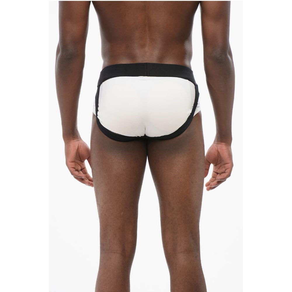 Dsquared² Slip aus Baumwollmischung mit Rückenausschnitt