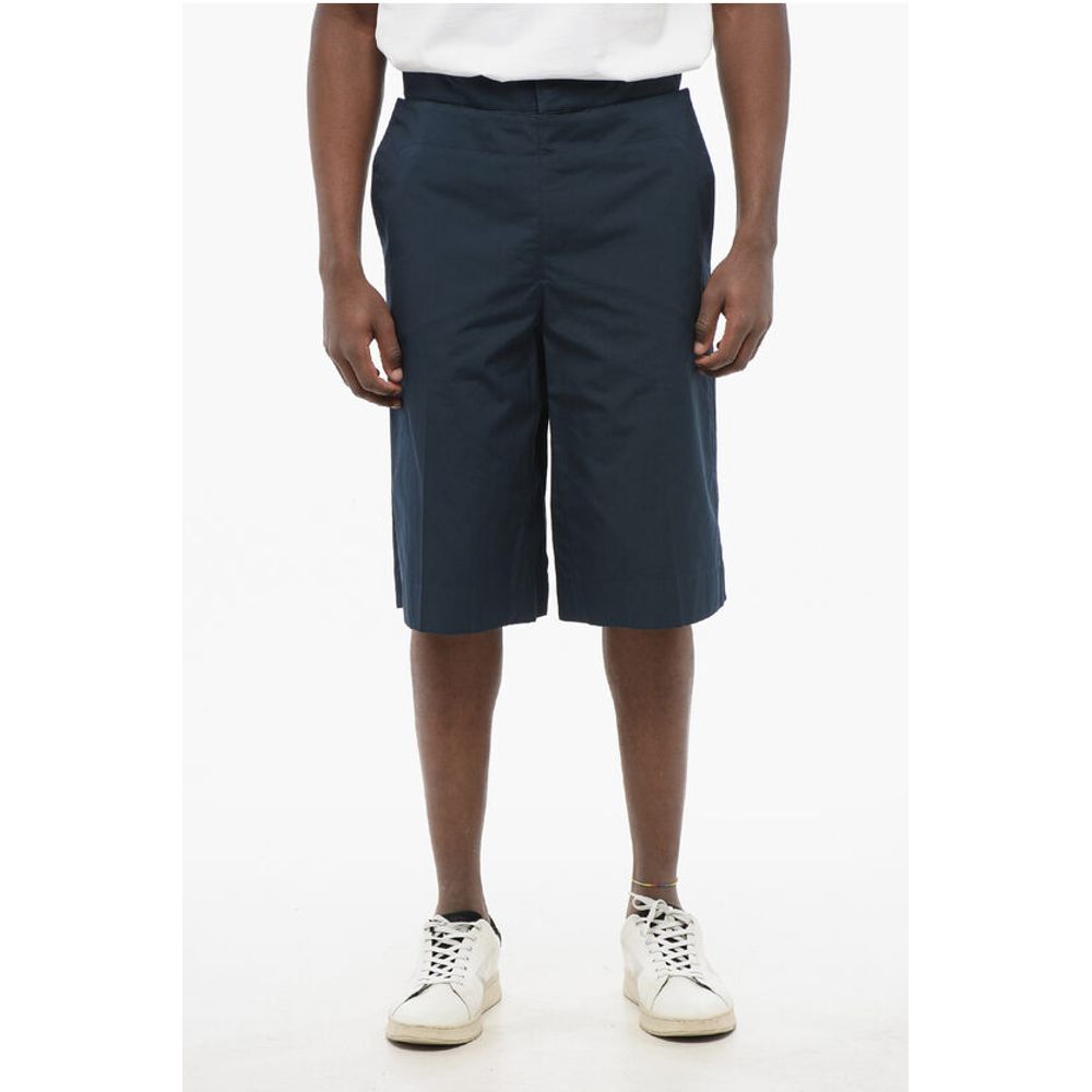 Bottega Veneta SAILOR Shorts aus Baumwolle mit aufklappbarem Detail
