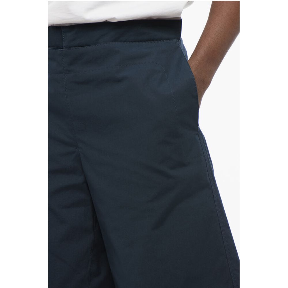Bottega Veneta SAILOR Shorts aus Baumwolle mit aufklappbarem Detail