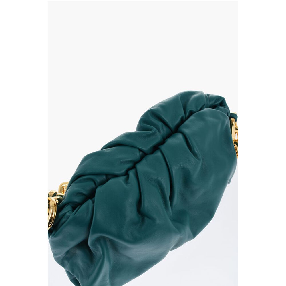 Bottega Veneta Leder THE CHAIN POUCH Tasche mit Magnetverschluss