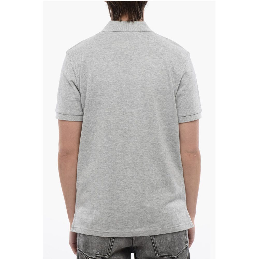 Diesel RED TAG Baumwoll-Piquè T-SMITH-DIV Poloshirt mit kontrastierendem