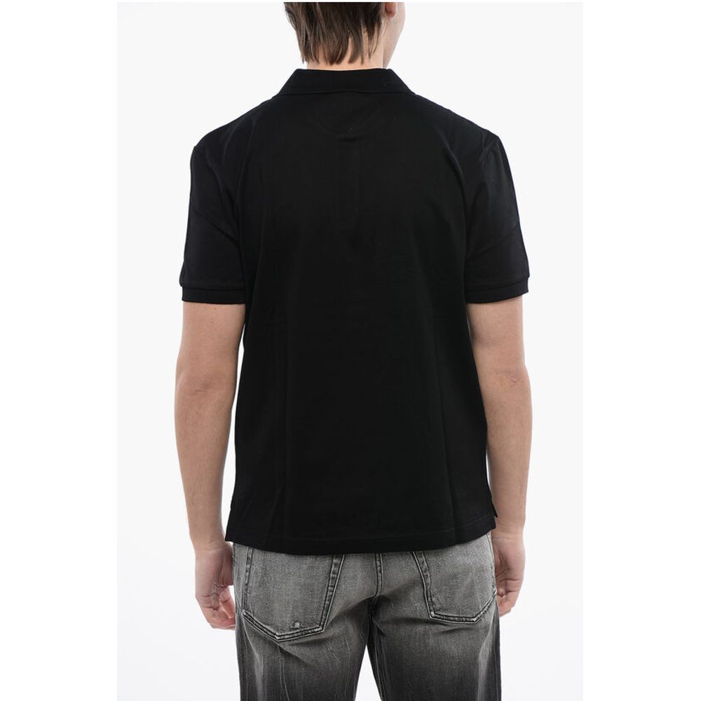 Diesel RED TAG Unifarbenes T-SMITH-DOVAL-PJ Poloshirt mit Oval-D