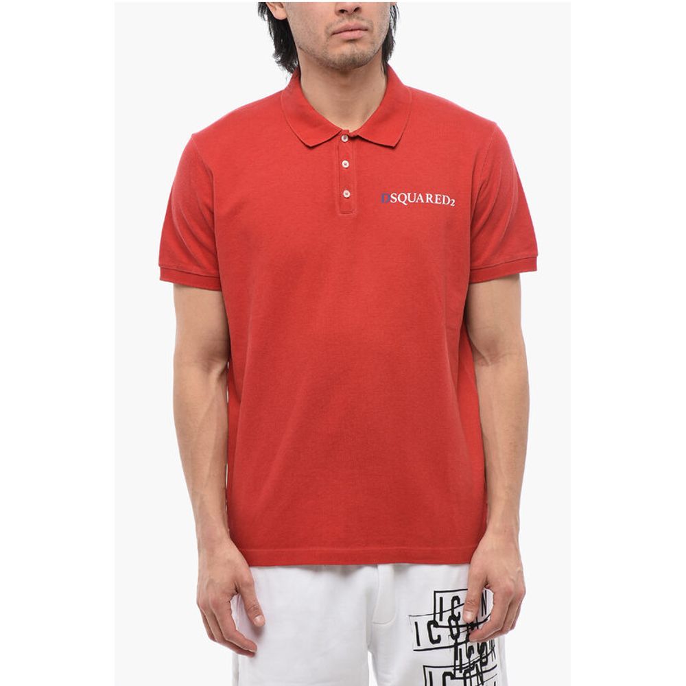 Dsquared² Tennis Fit Polo mit kurzen Ärmeln