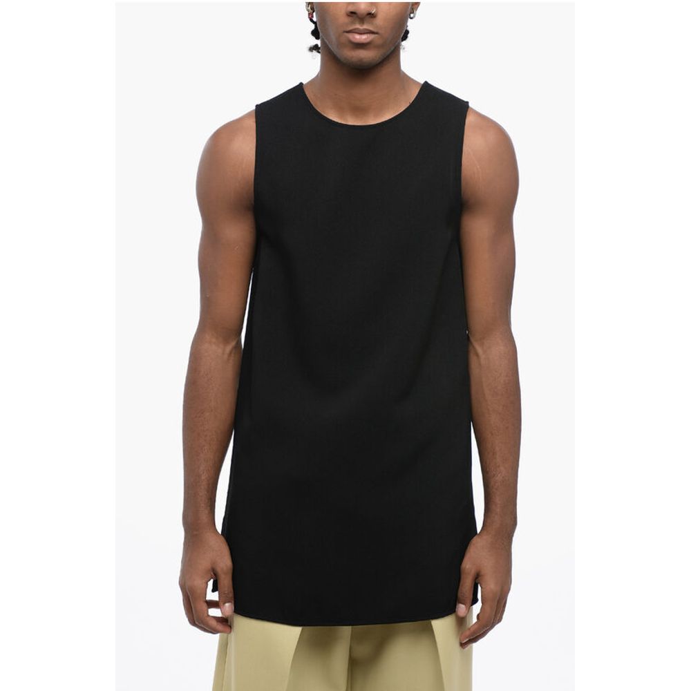 Jil Sander Viskose-Tank-Top mit Rückenreißverschluss