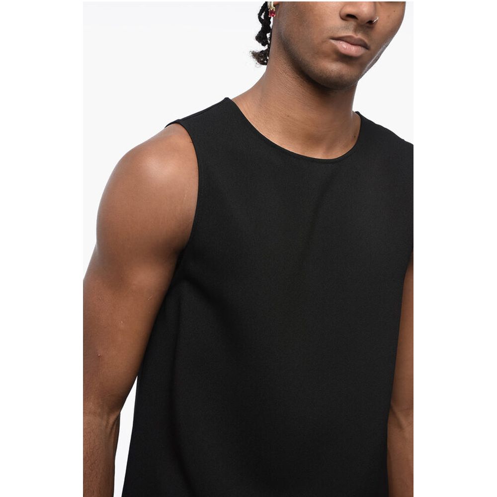 Jil Sander Viskose-Tank-Top mit Rückenreißverschluss