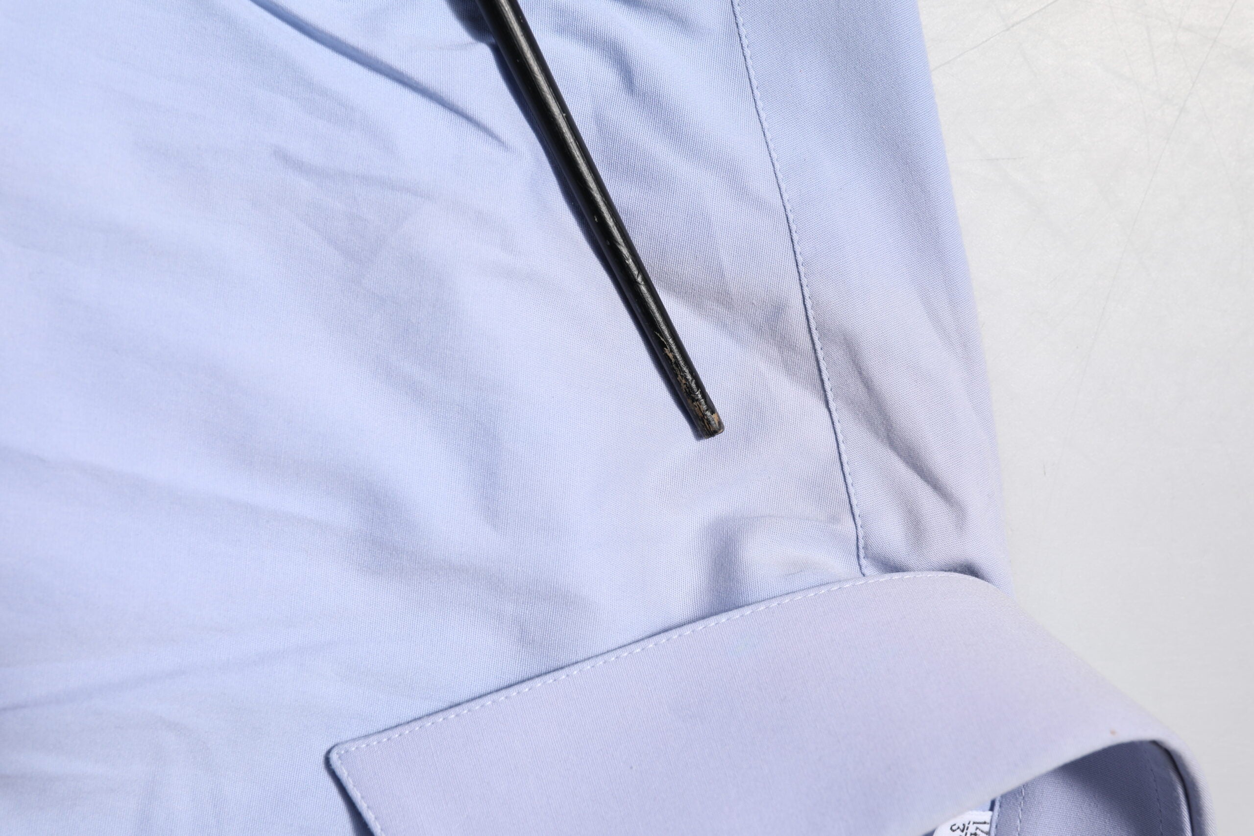 Dolce & Gabbana Blaues Baumwollhemd SICILIA mit langen Ärmeln