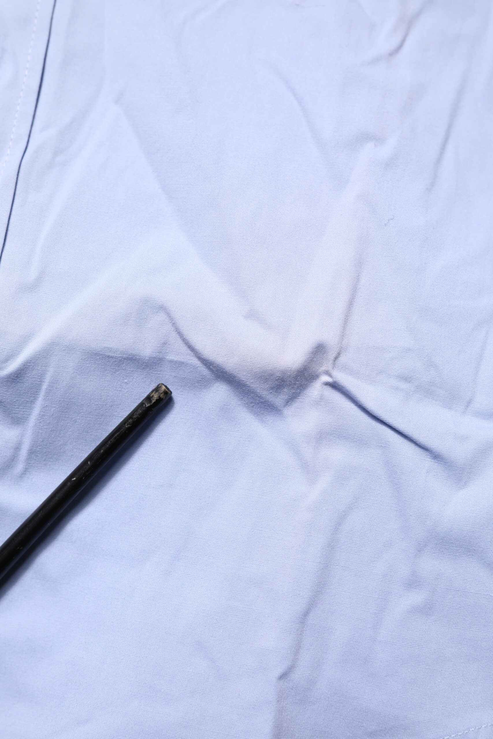 Dolce & Gabbana Blaues Baumwollhemd SICILIA mit langen Ärmeln