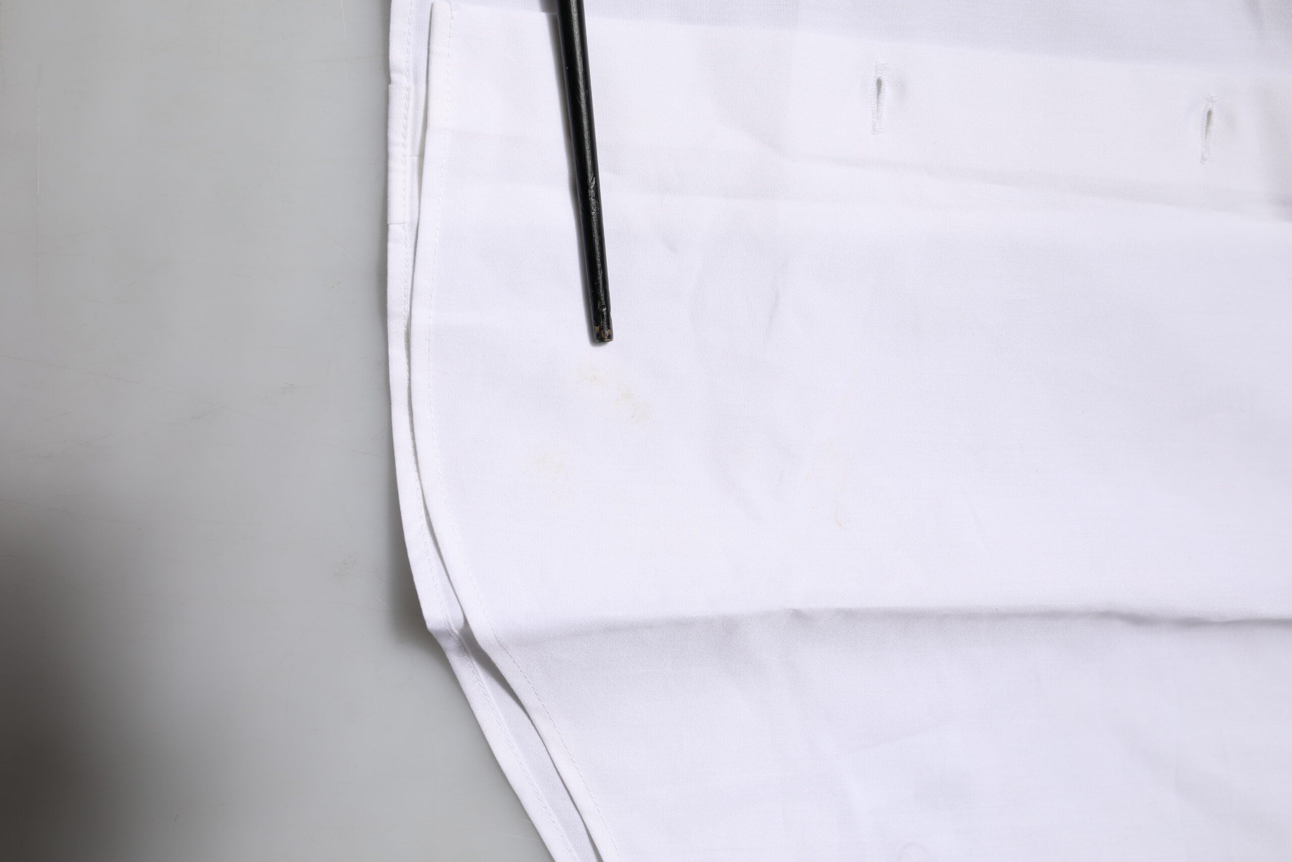 Dolce & Gabbana Weißes Baumwollhemd GOLD mit langen Ärmeln