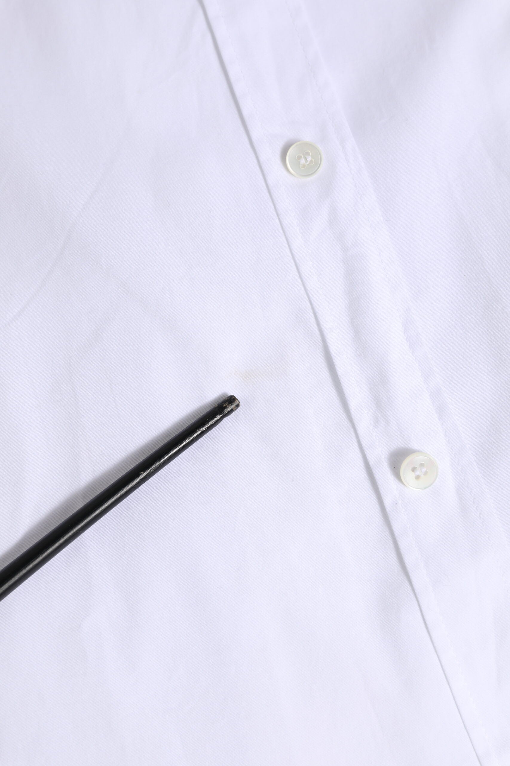 Dolce & Gabbana Weißes Baumwollhemd GOLD mit langen Ärmeln