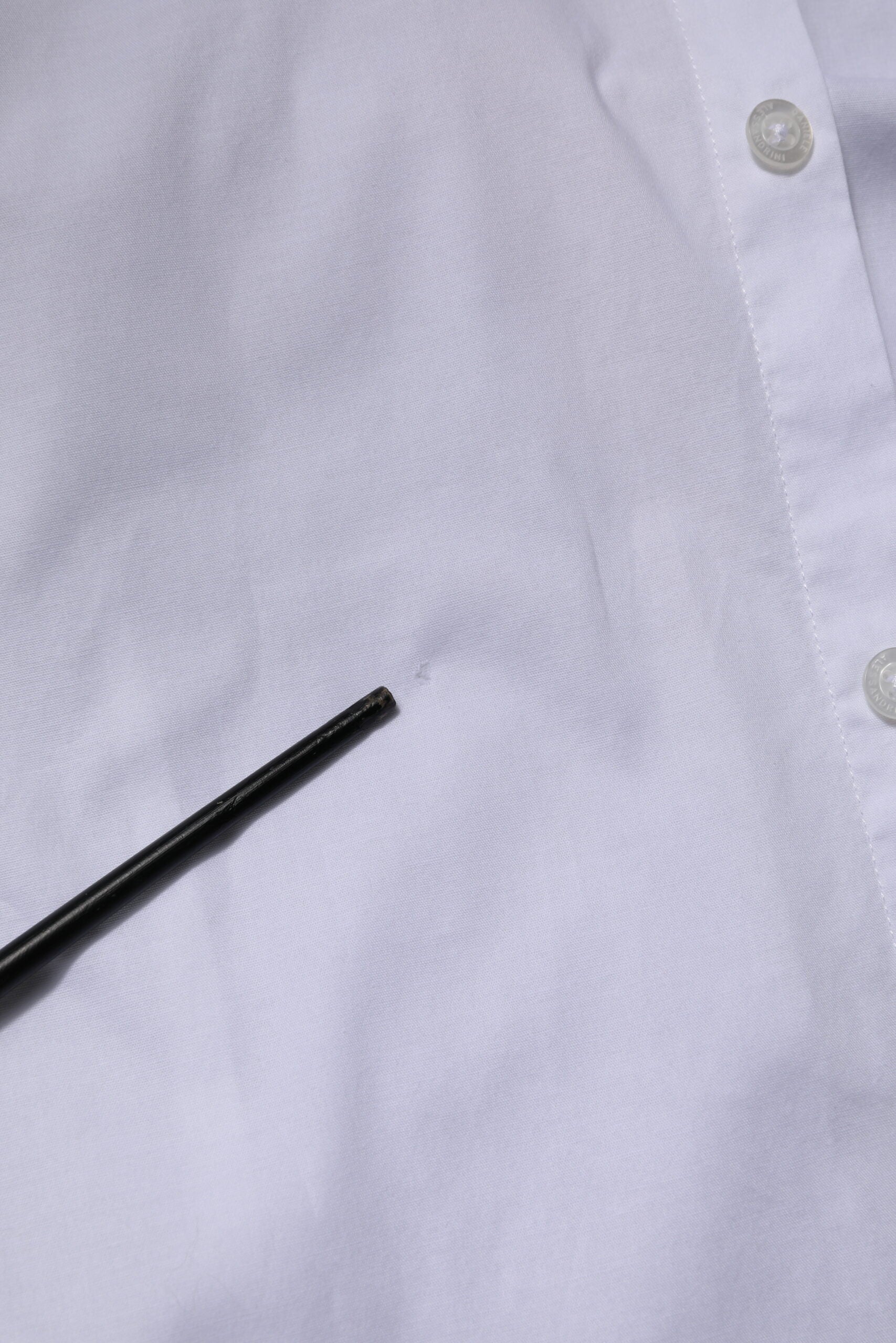 Daniele Alessandrini Weißes langärmeliges Hemd