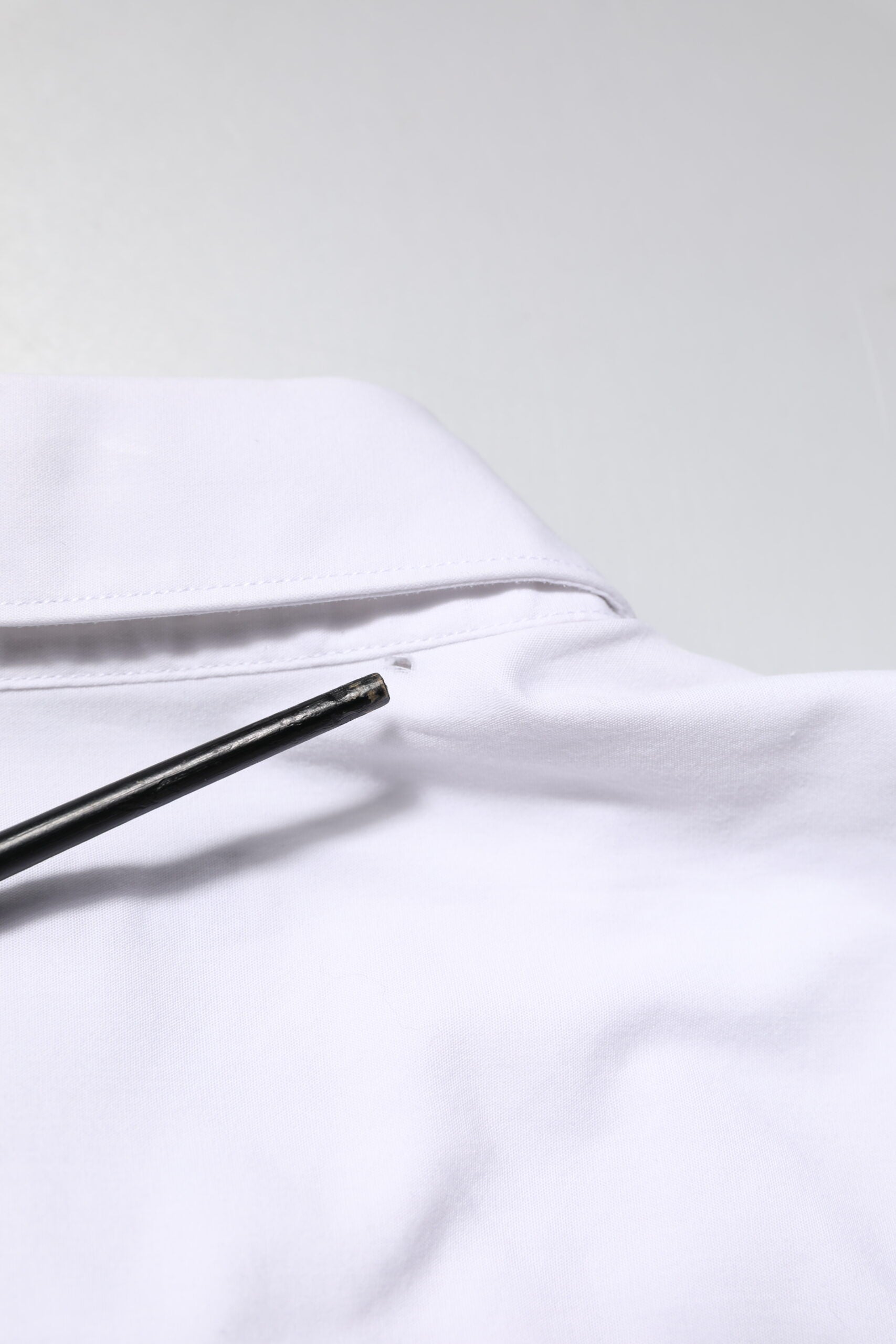 Dolce & Gabbana Weißes STAFF Hemd aus Baumwolle mit langen Ärmeln für den formellen Anlass