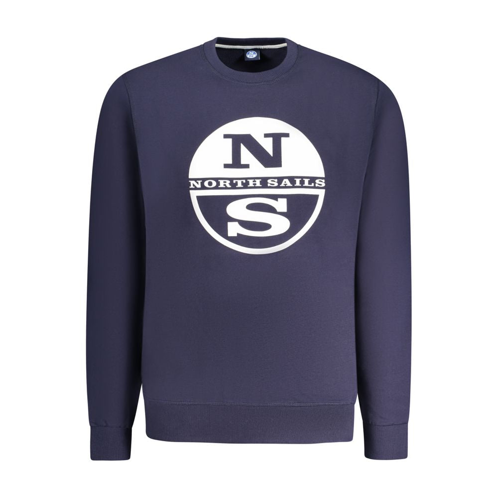 North Sails Blaues Baumwoll-Sweatshirt für Männer