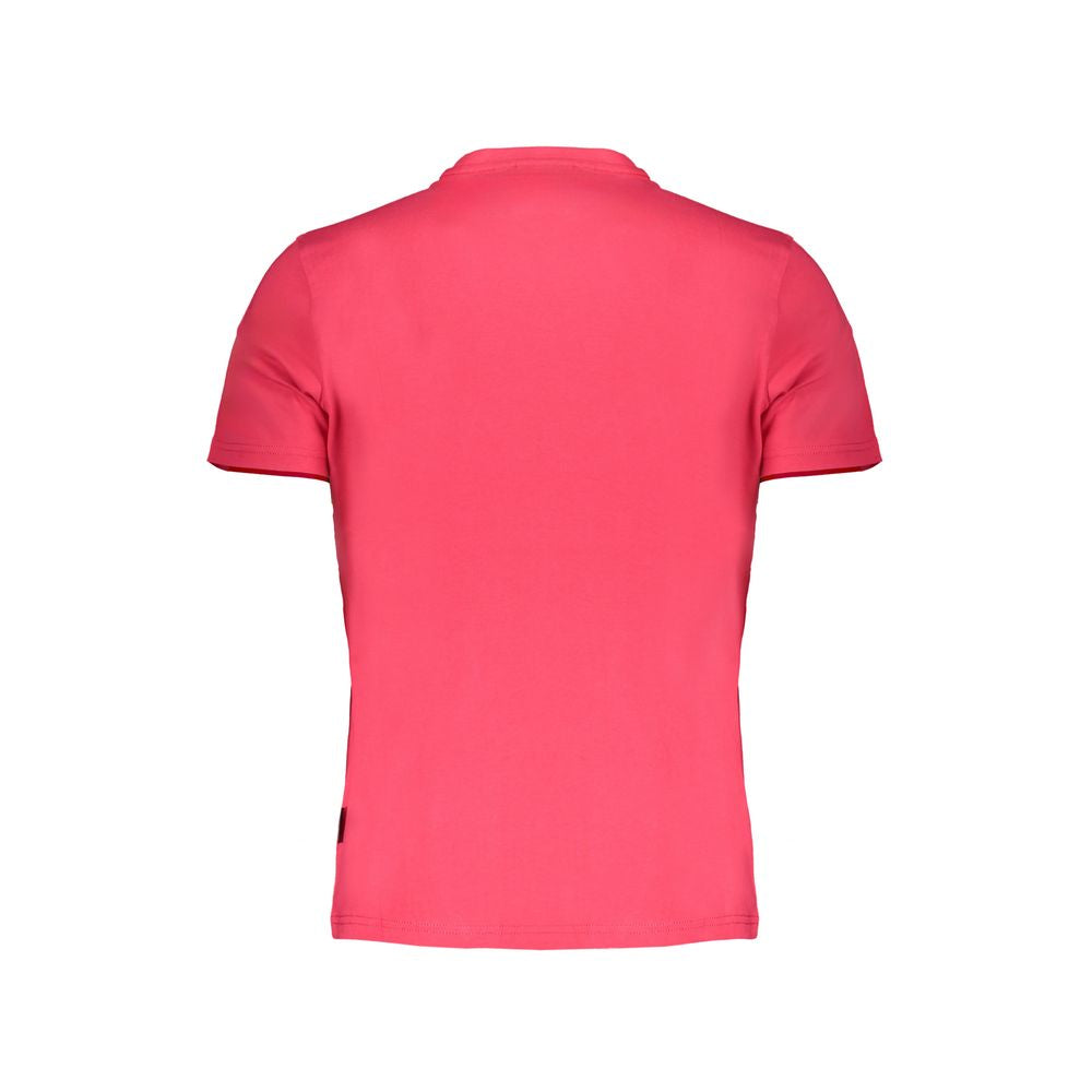 Napapijri Rosa T-Shirt aus Baumwolle