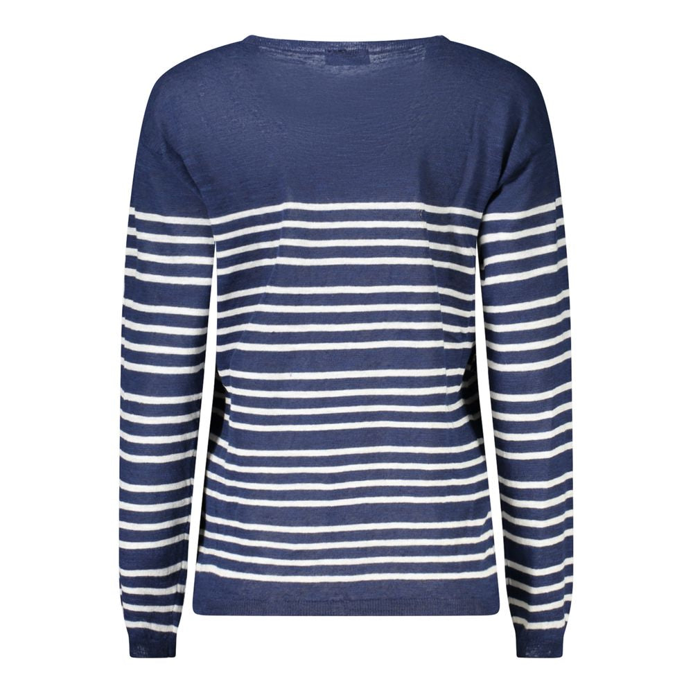 North Sails Blauer Baumwollpullover für Frauen
