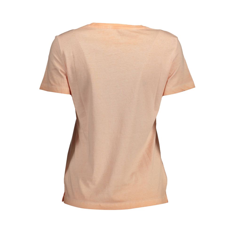 Guess Jeans Rosa Baumwolle Frauen T-Shirt