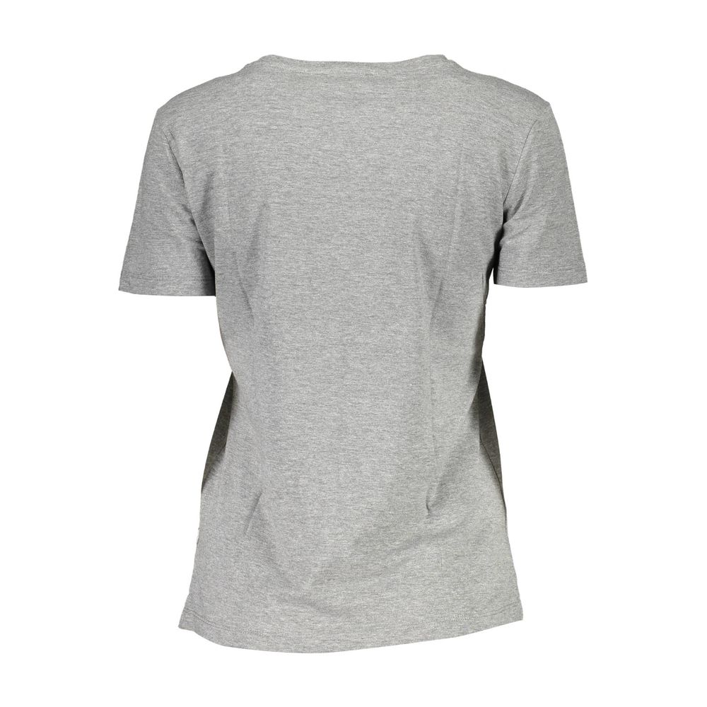 Guess Jeans Braunes Baumwoll-T-Shirt für Frauen