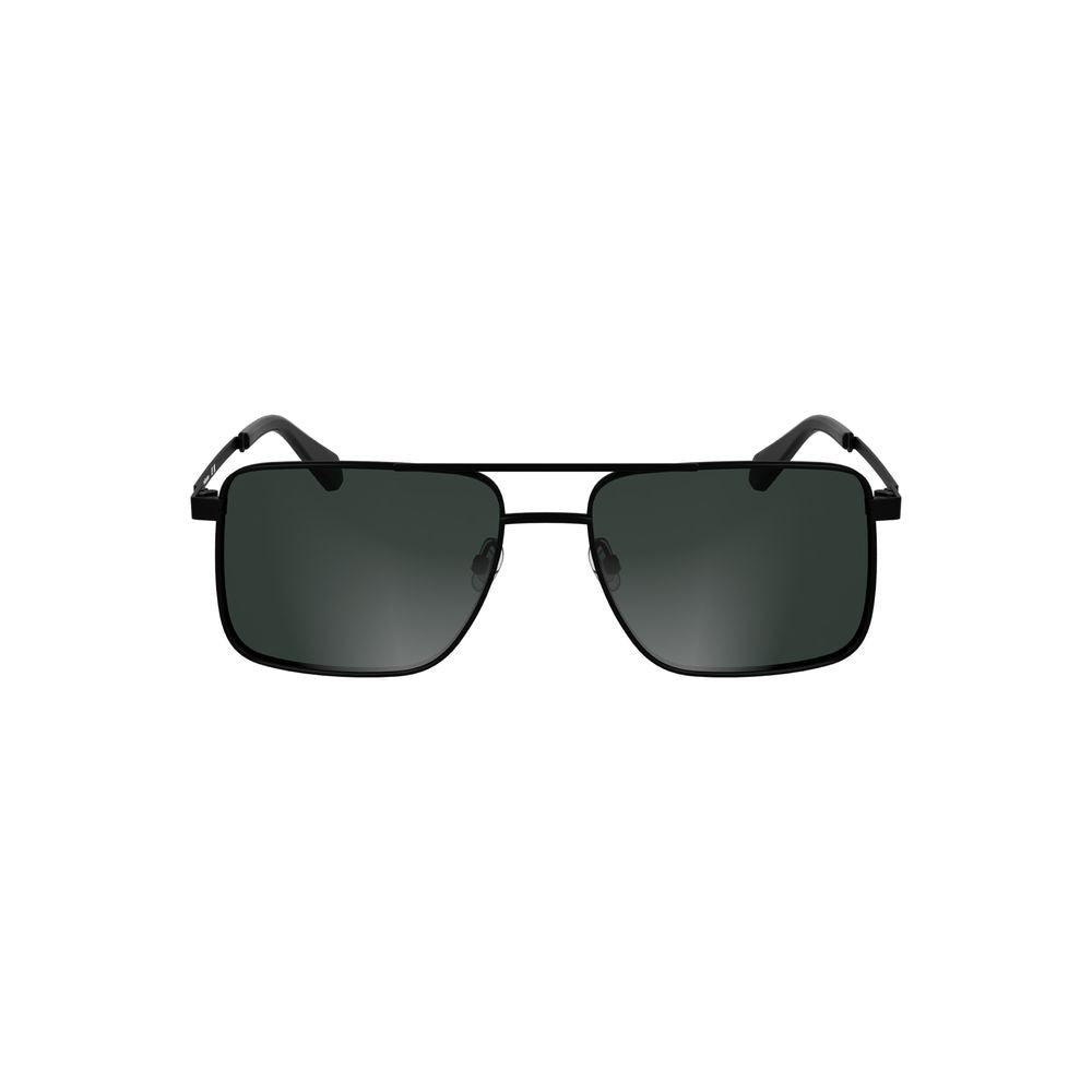 Calvin Klein Black Metal Männer Sonnenbrille