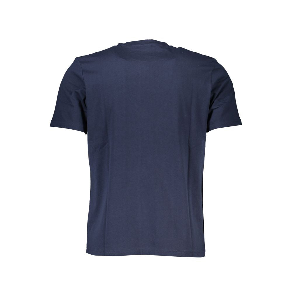 North Sails T-Shirt aus blauer Baumwolle
